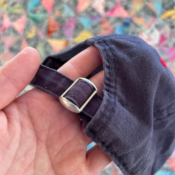 New England College Dad Hat Cap Strap back The Game 3 Bar Blue Adjustable Script - Picture 8 of 8